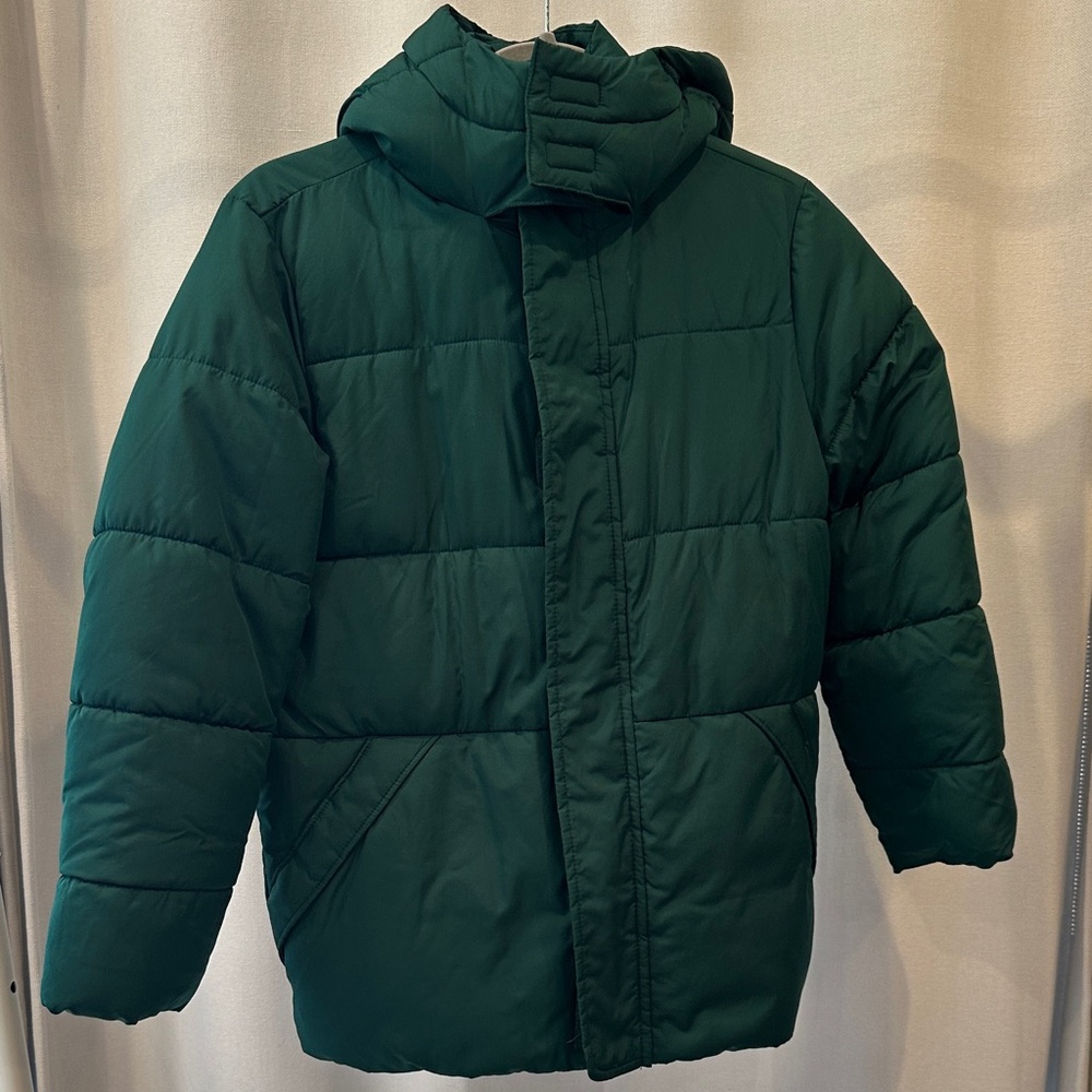 GAP Kids Forest Green Puffer Jacket